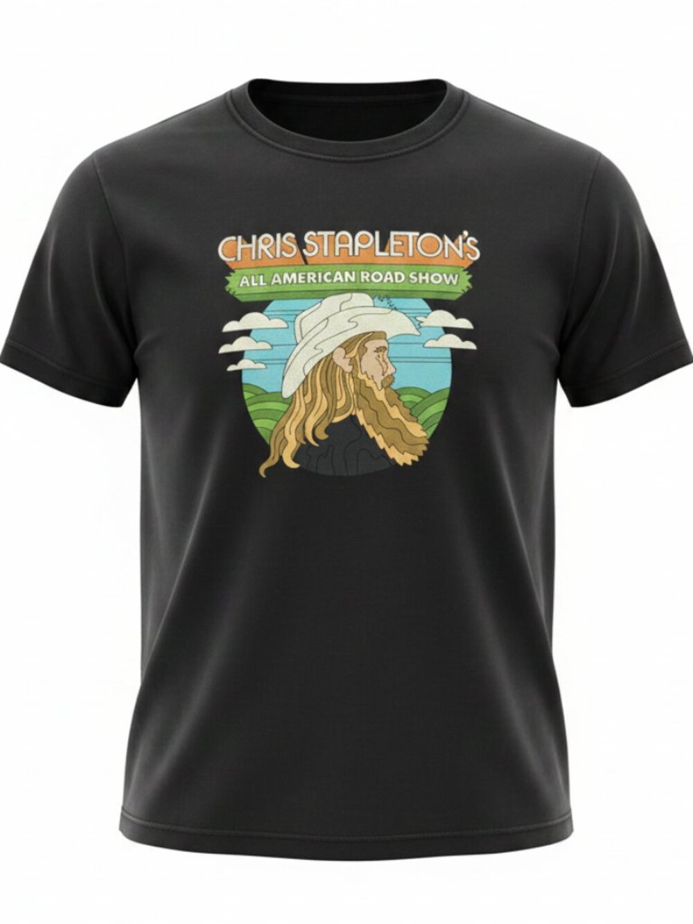 Chris Stapelton T-shirt small womens All American Road Show 2022 tour shirt
